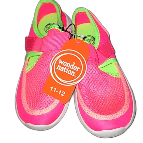 NWOT Wonder Nation Pink water shoes Size 2-3 - Picture 4 of 4